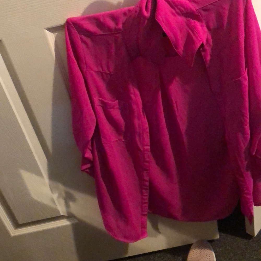 Express pink blouse